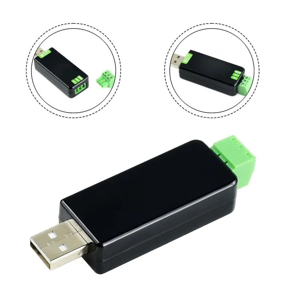 Industrial Grade USB To RS485 Converter FT232RNL CH343G Version With Protection High-Speed Communication Converter