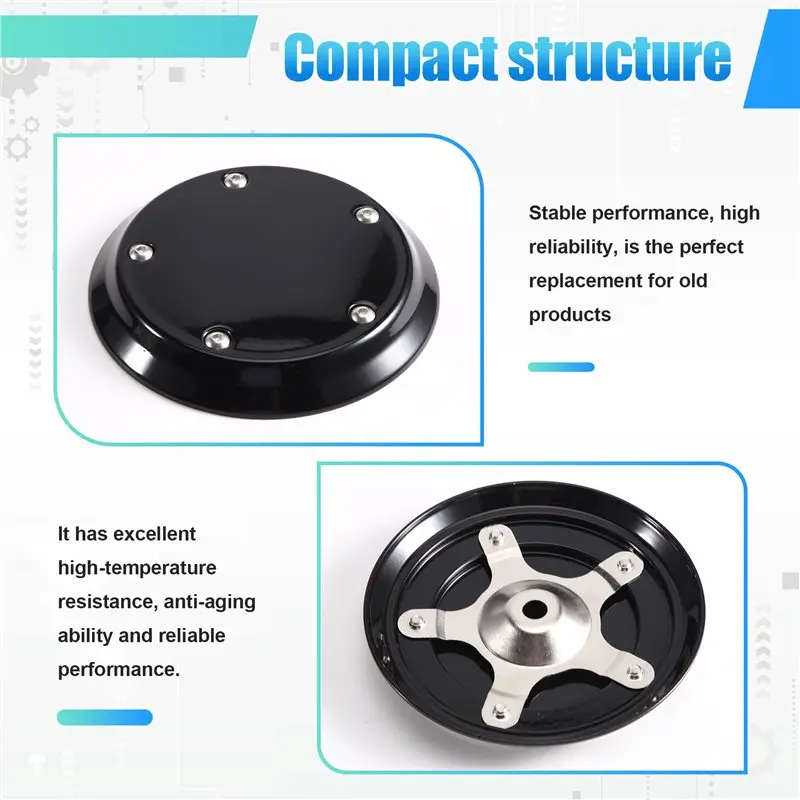 NEW HOT in Stock-Motorcycle Black Air Cleaner Cove & 6 Hole Filter Element For Harley Dyna Softail Touring 1999-2016 Trike 08-16