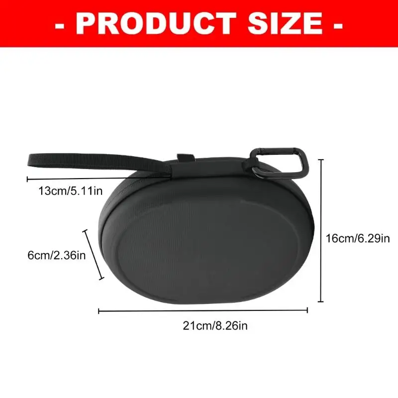 Portable Hard Case For Gaming Noise Canceling Headphones Storage Protective Bag  D2RC view 6