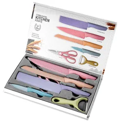 Color Stainless SteelSet Household Knife Set