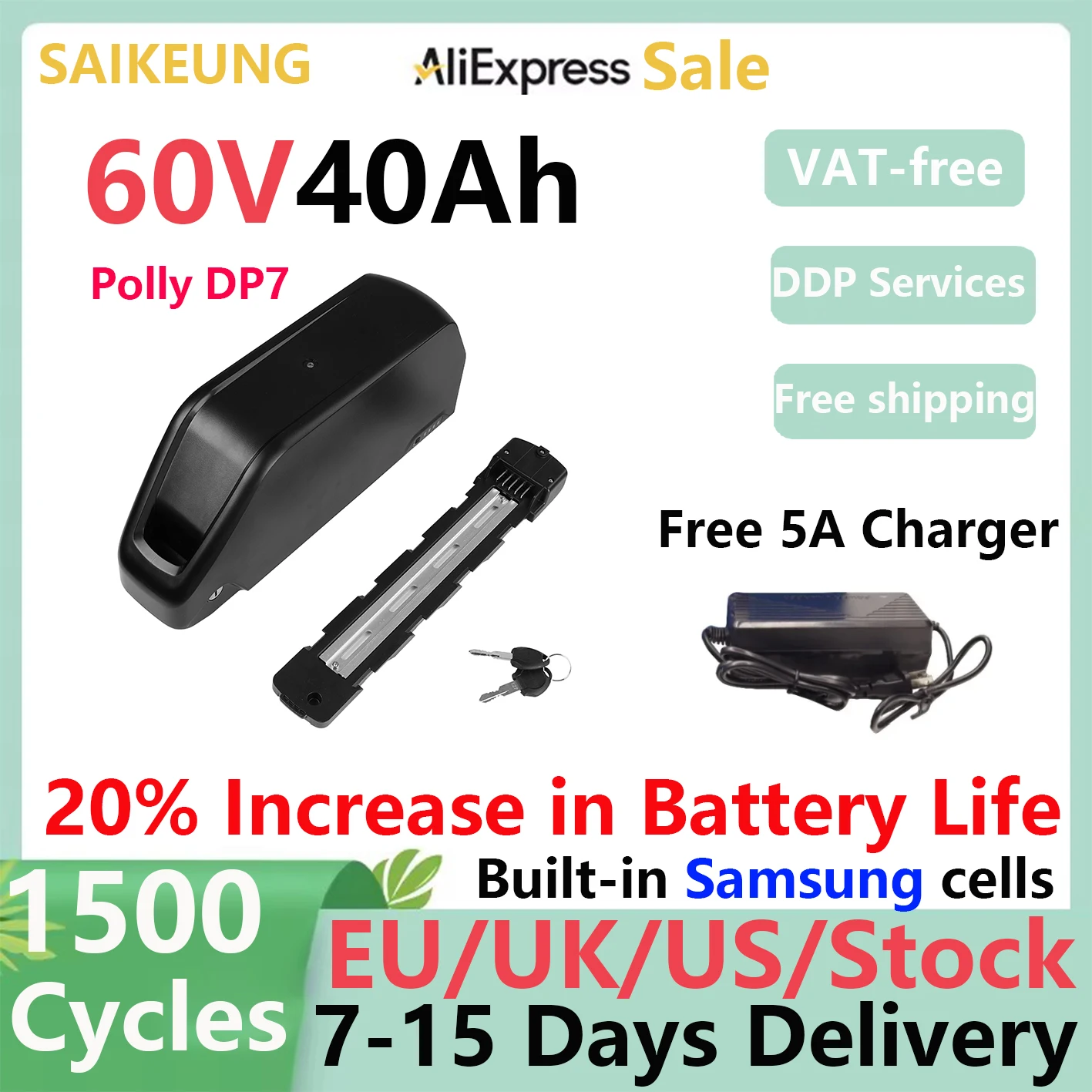 

48 В 60 В 40 Ач E велосипед cchamrider 30ah 45 50 60ah аккумулятор для vélo électrique 52v 45ah 72v 2000W3000W 21700 литиевые батареи