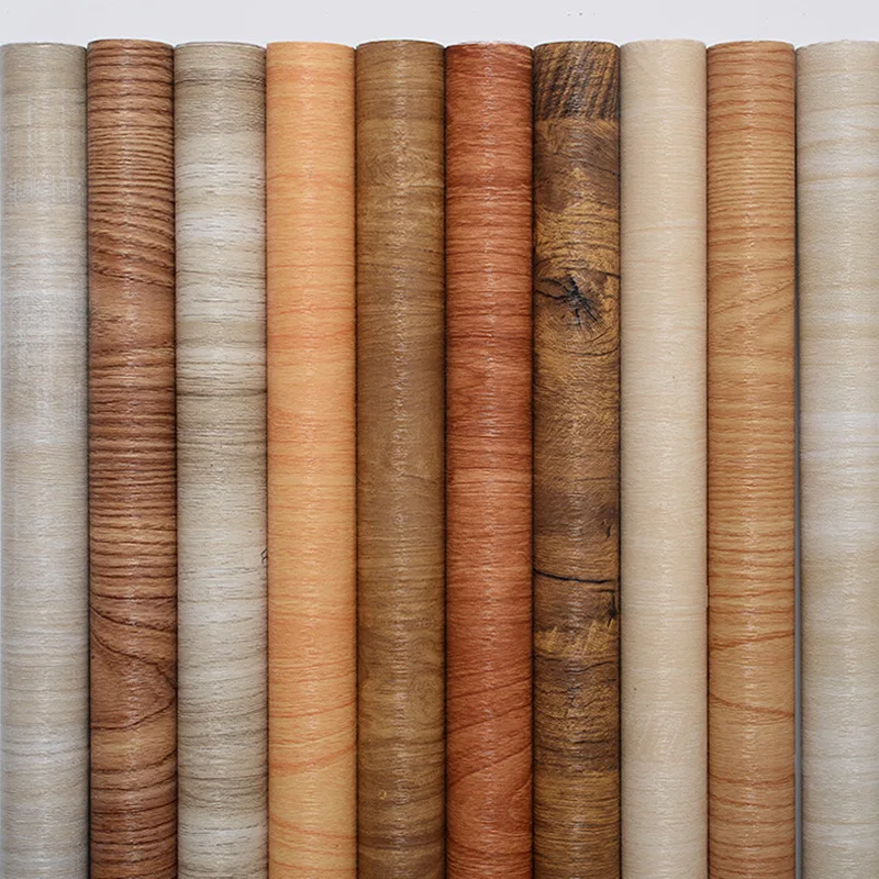 الخشب الحبوب ملصق يدوي الصنع بولي كلوريد الفينيل ذاتية اللصق خلفيات مقاومة للماء تجديد الأثاث ملصقات جدار ديكور المنزل لزجة ورقة صائق