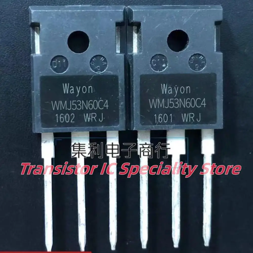 5PCS-10PCS  WMJ53N60C4 WMJ53N60F2   53A 600V Imported  Original  Best Quality