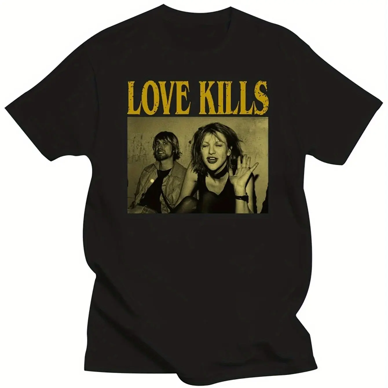 Courtney Love Love Kills T Shirt Hole Band Shirt Hole Band Tshirt Tee Music Gift Music Lovers Men's T-shirts for Summer Unisex