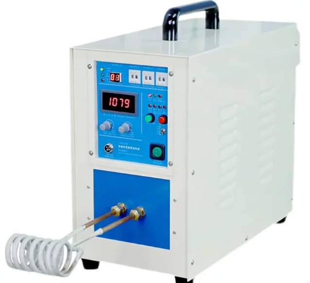 Frequency Induction Heating Machine for Copper Tube Brazing Welding Gear Quenching Heat Treatment Annealing Melting Furnace