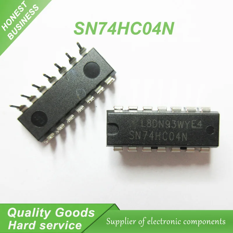 10pcs SN74HC04N 74HC04N SN74HC04 DIP-14 인버터 육각형 새 원본