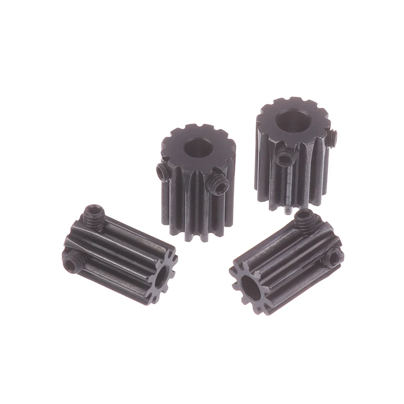 1 Pinion Gears 10T 12T Bore 4 5 Mm Carbon Steel Spur Gear Transmission Accessories Motor Parts