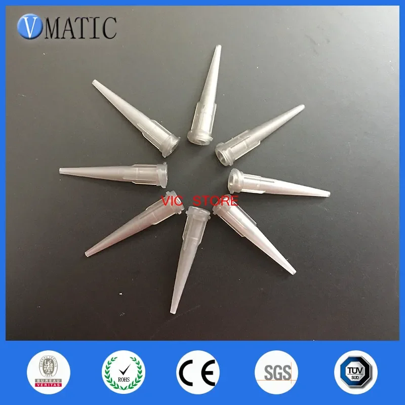 High Quality 100Pcs Promotion Price 16G TT Plastic Dispensing Needles / Dispenser Tips