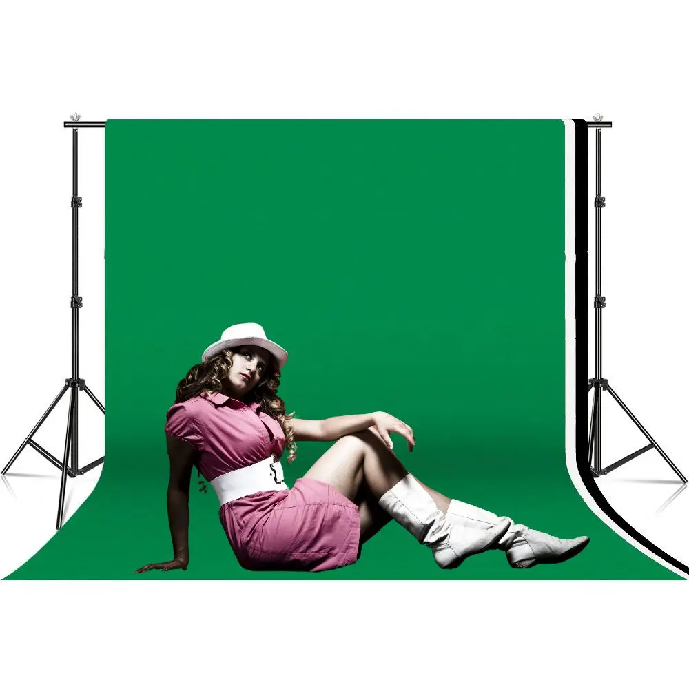 Photo Video Studio 2x3m Green Screen Backdrop Stand Kit  Photography Background  Stand Support System Wedding Frame