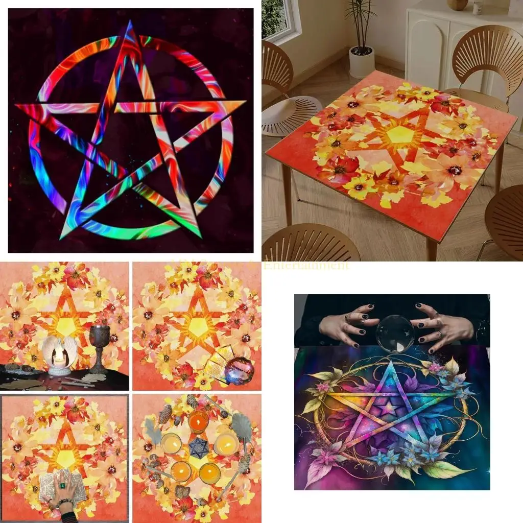 

31be Tarots Tablecloth Divination Table Cover 3 Опция по размеру настольная игра таблица настольная ткань