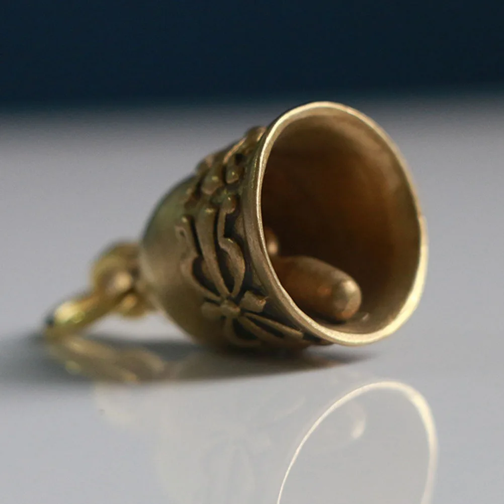 2 stuks vintage bel hanger charme koper DIY hangend ornament voor sleutels tas auto sieraden ambachtelijke benodigdheden bel hanger charme