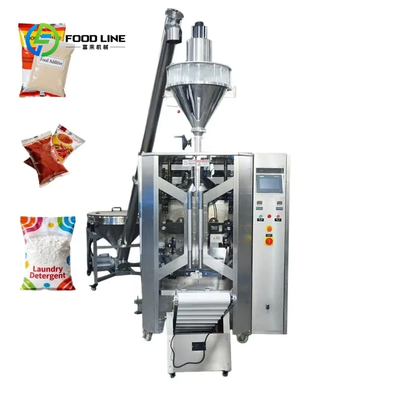Customized Automatic Powder Bag Making Machine for Spice Seasoning Flour Starch and Coffee Powder Dispenser Machine