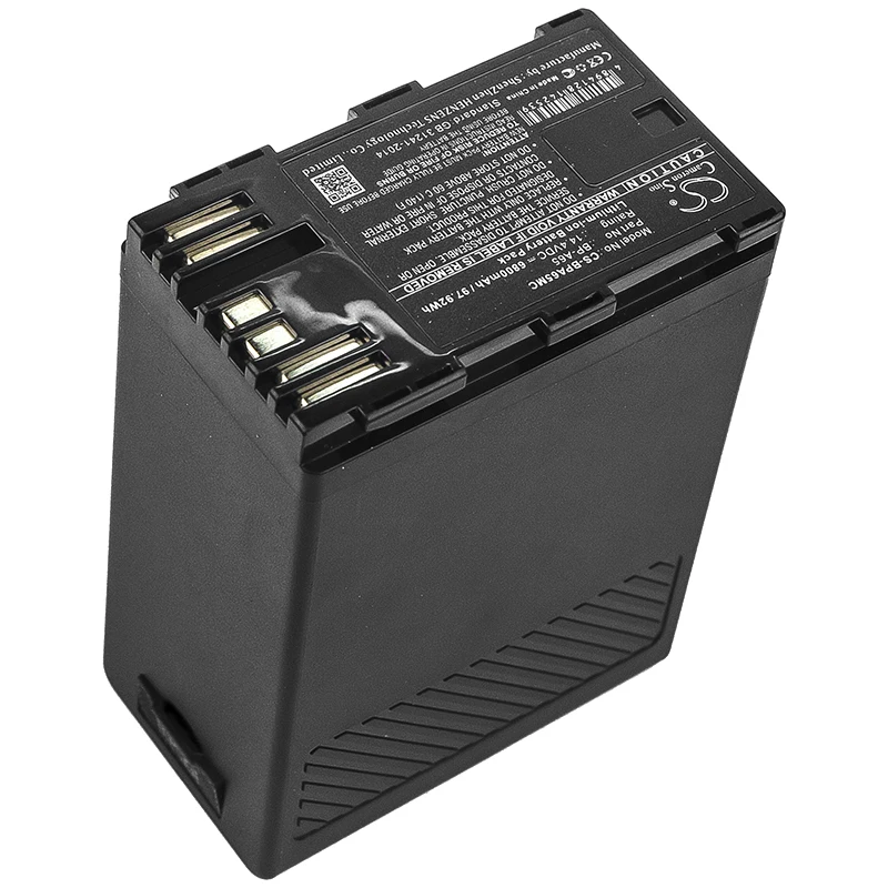 Battery for Canon CA-CP200L,EOS C70, EOS C80,EOS C200 (2600mAh / 3400mAh / 5200mAh / 6800mAh / 6800mAh / 10000mAh) 14.4V