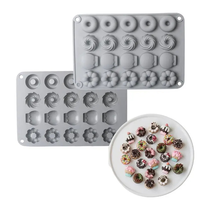 [S]Mango Pear Peach Raspberry Durian Fruit Series Cake Silicone Mold Baking Mousse Mould Cake Decoration Reusable Dessert Tool view 3