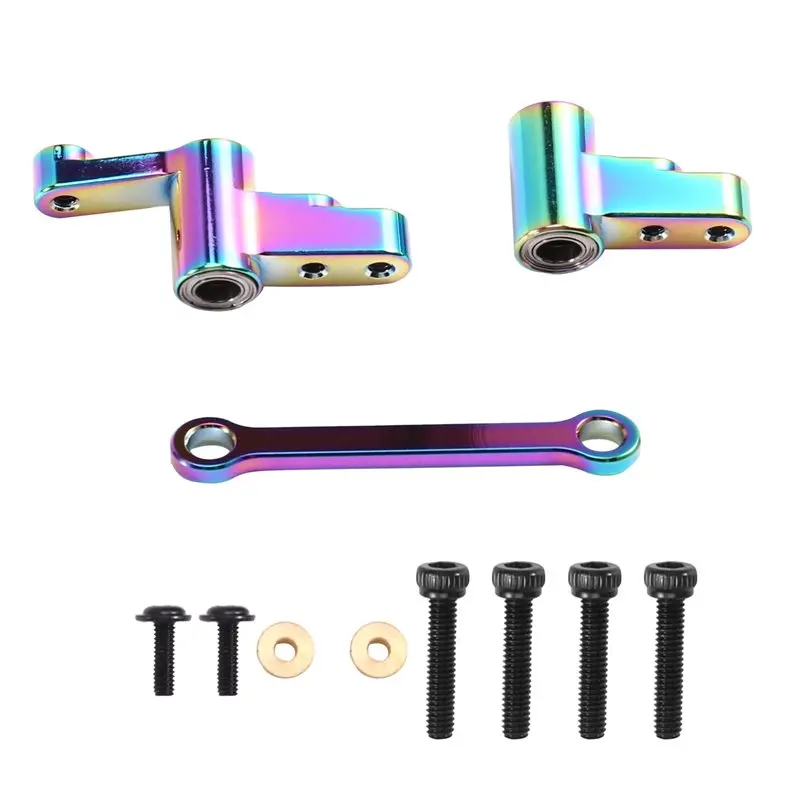 MJX 1/14 スケール RC カーアップグレードフロントステアリングアセンブリ + ベアリングキット (14301/14302 14303 14304) アクセサリーパーツ