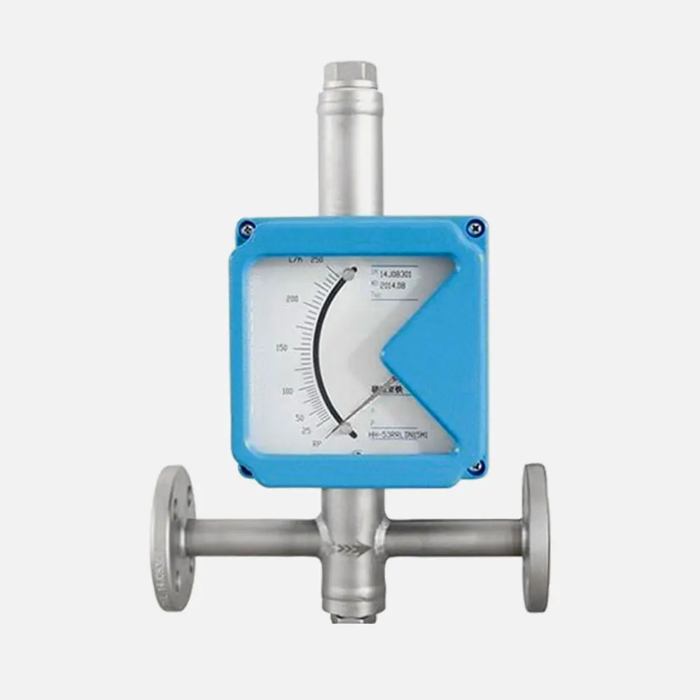 Flange Connect Variable Area Stainless Steel Tube Float Flowmeter for Water Gas Oil Air OEM From China Suppliers