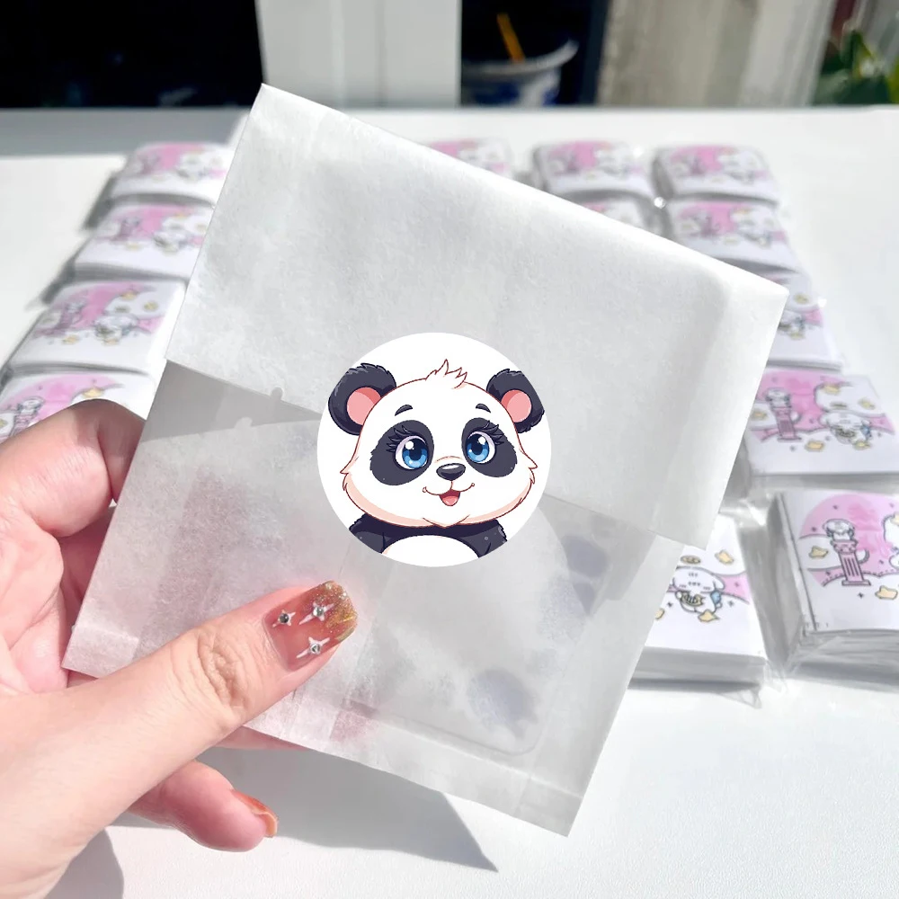 500 Stück/Rolle niedliche Tier-Dichtungsaufkleber, Rolle, DIY, Laptop, Notebook, Telefon, Koffer, Tagebuch, lustige Dekoration, Aufkleber, Belohnung, Geschenk, Spielzeug