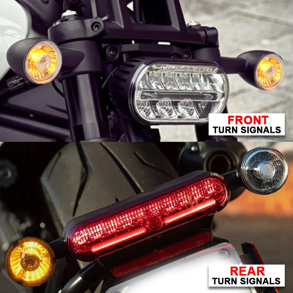 For Harley Pan America 1250 S PA1250 RH1250S LED Bullet Turn Signal Lights Front Rear Brake Famps PA1250S Nightster975