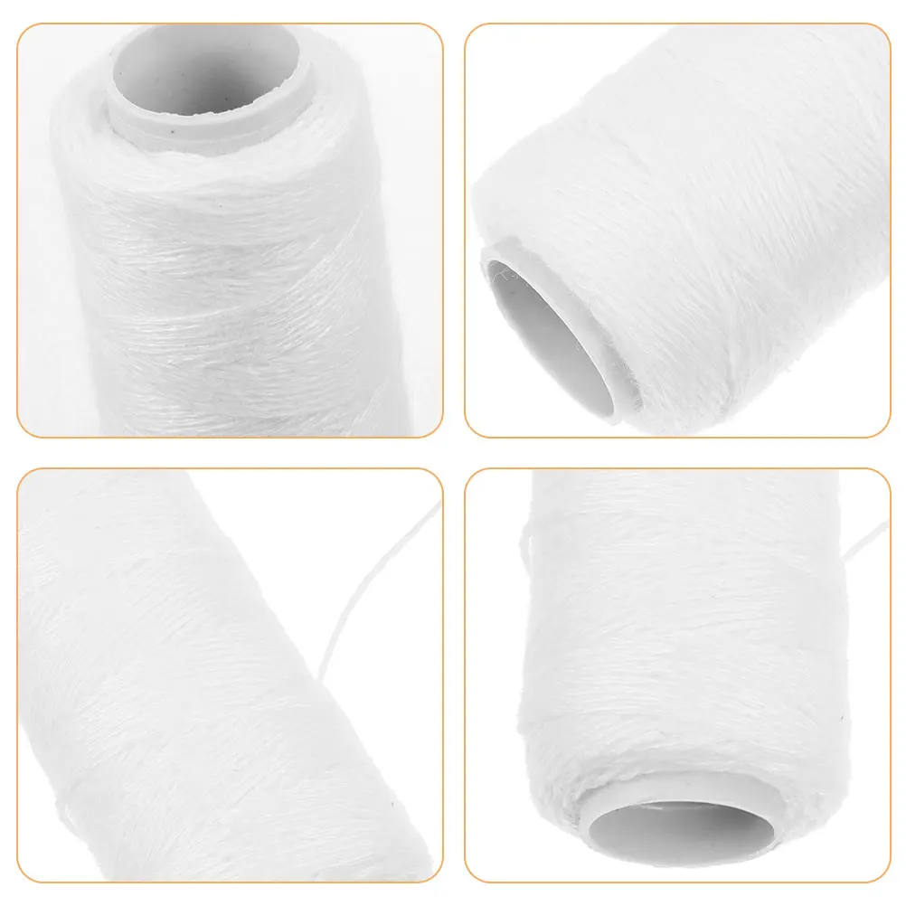 

6 Rolls Cotton Thread For Epilator Cotton Thread for Facial Hair Removal Epilator Threading Soft Durable Reusable Less