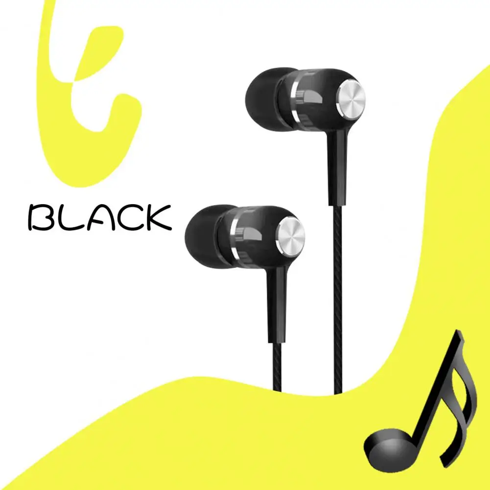 Premium In-ear Headphones for Computers Sound In-ear Mobile Headphones Enhanced Sound In-ear Wired Headphones