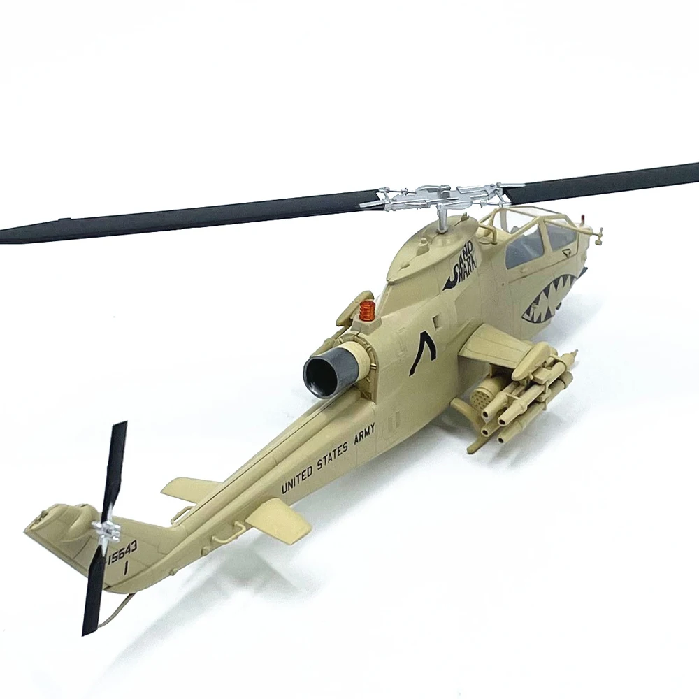 EASY MODEL 1:72 Scale American AH-1 Military Combat Finished 37099 Helicopter Aircraft Model Collectible Toy Gift