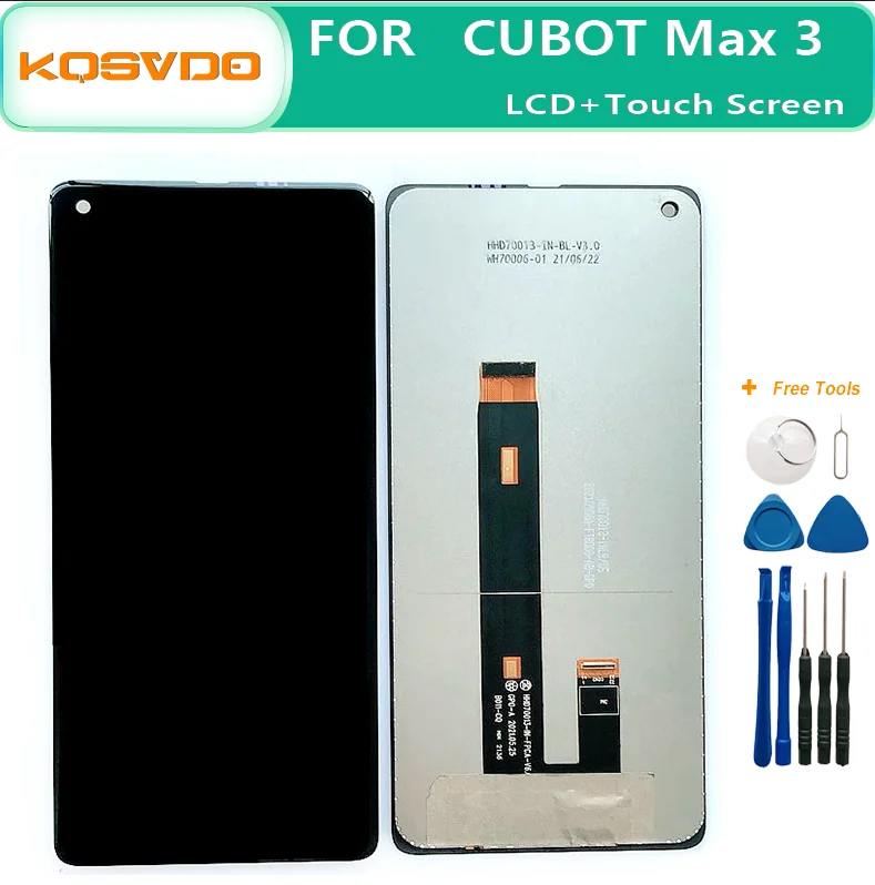 

100% New Original 6.95 Inch For Cubot Max 3 LCD&Touch Screen Digitizer Display Screen Assembly Replacement Cubot MAX3 Phone