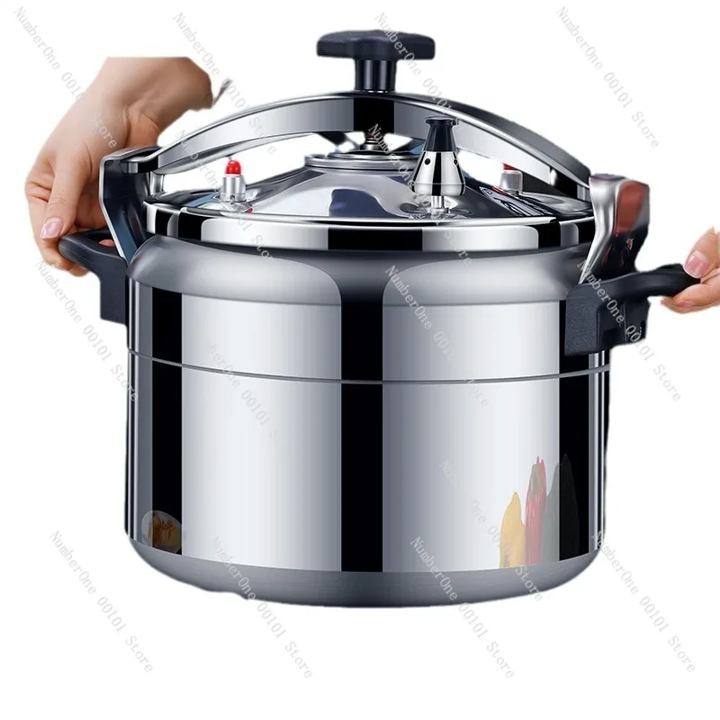 Thickened large-capacity super-large gas induction cooker universal explosion-proof household pressure cooker
