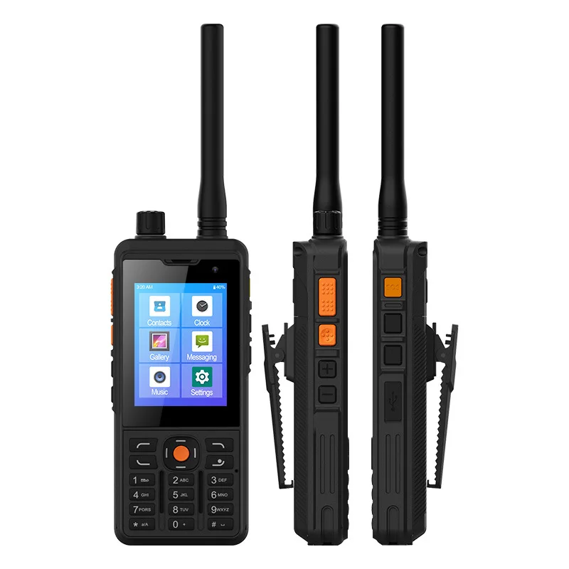 P5 4g DMR UHF analog zello POC IP65 waterproof walkie talkie long range profesional ptt mobile phones GPS smart two way radio