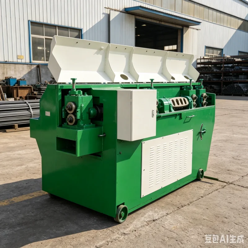 Towable 150m Min Automatic Steel Wire Straightener Cutter High Precision Rebar Straightening Machine For Processing Plant