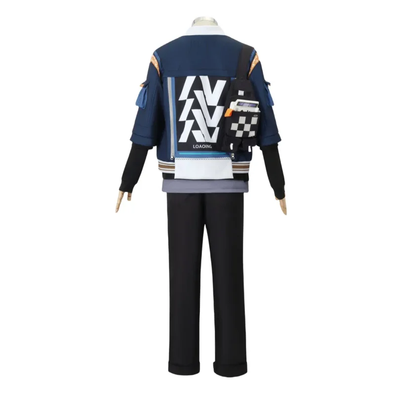 أزياء Zenless Zone Zero Wise التأثيرية شعر مستعار وايز ملحقات الهاتف مجموعة كاملة من ملابس الهالوين كرنفال النساء للعب الأدوار أنيمي