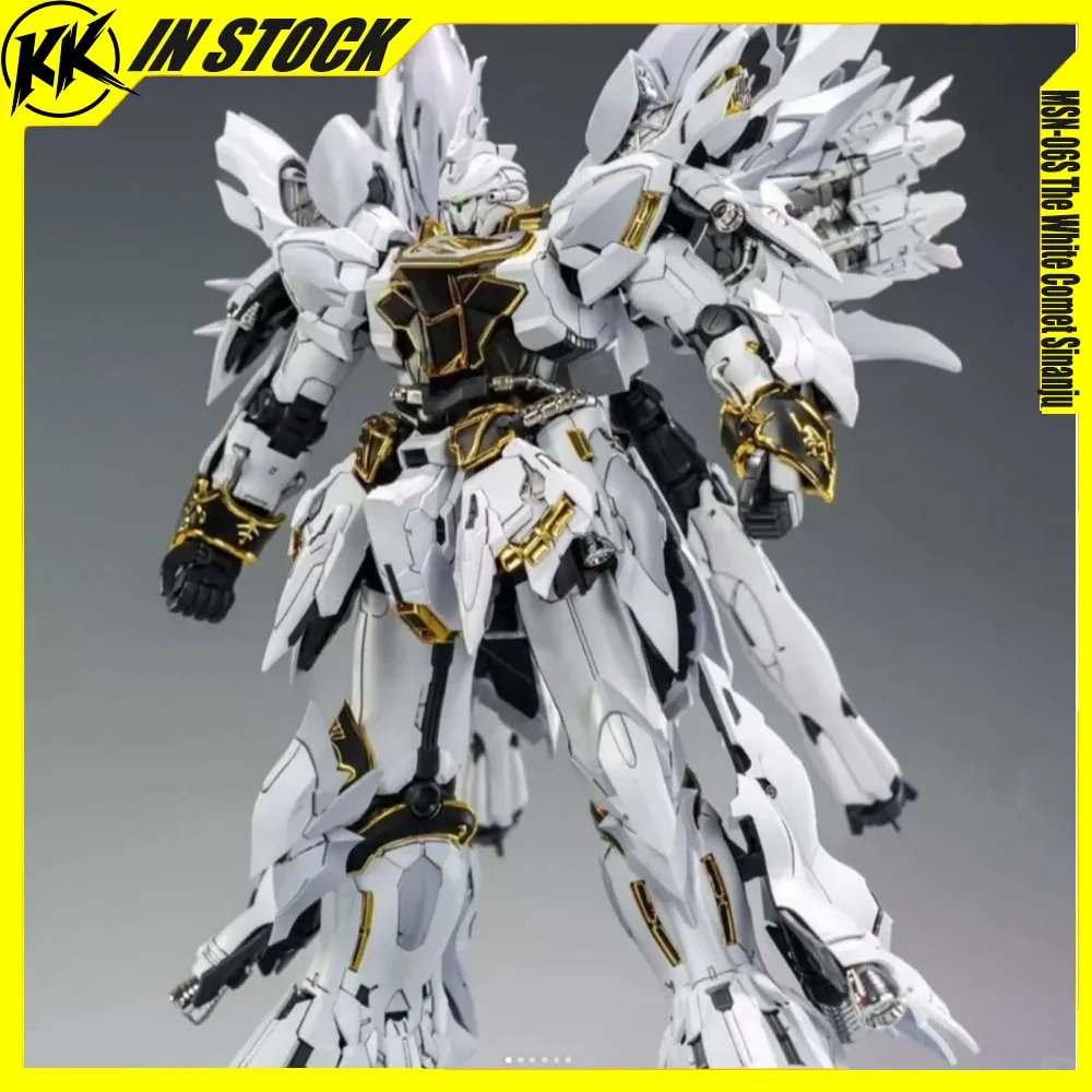 

NEW Comet Technology 1/100 MSN-06S The White Comet Sinanju Assembling Model Kits Action Figurine Collection Plastic Toys Gifts