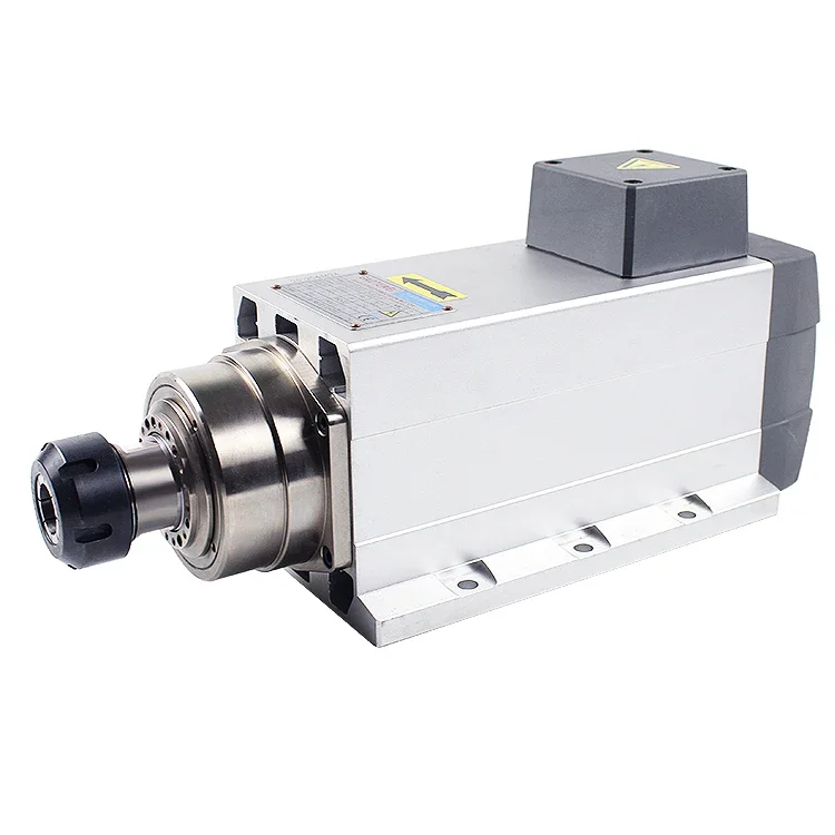 Er32 6KW Machine Tool Spindle High-speed 18000rpm CNC Engraving Machine Spindle Motor, Used for Metal Drill Bit Milling