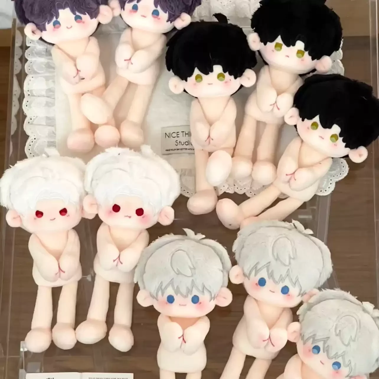 Кукла-игрушка Love and Deep Space: серия с магнитным креплением, серия Chuichui, хлопковая кукла-персонаж, Sylus, Rafayel, Zayne, Xavier