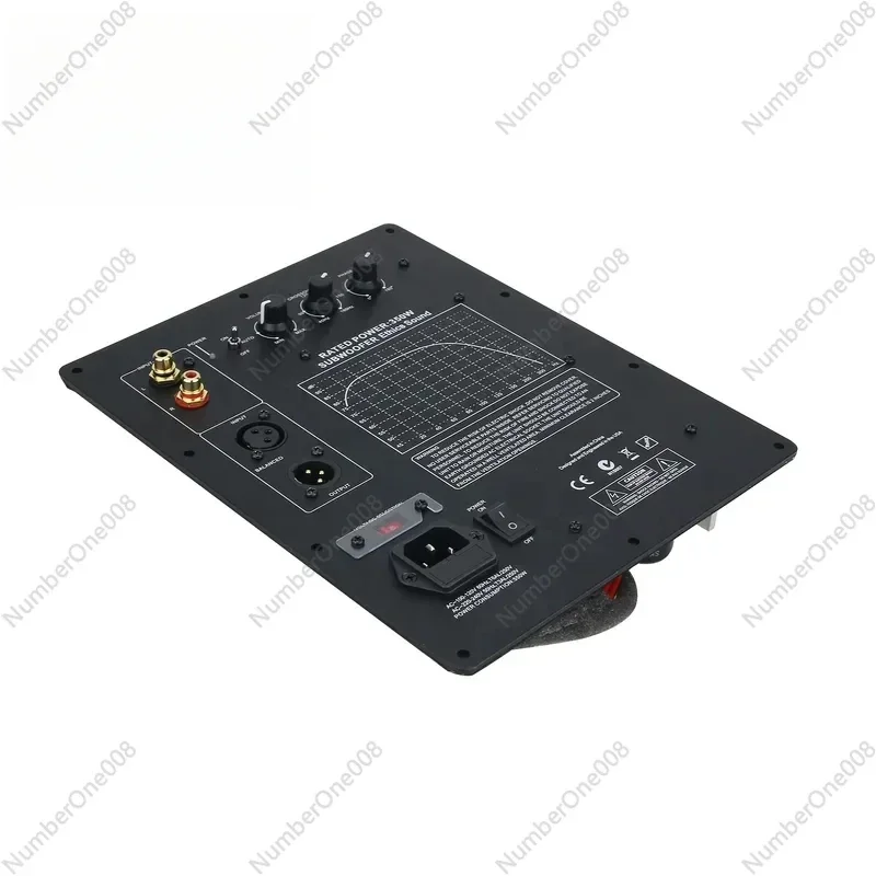 Wishcolor Subwoofer Board Plate Amplifier Ethics Sound 350W Closed & Phase-Inverted Subwoofers