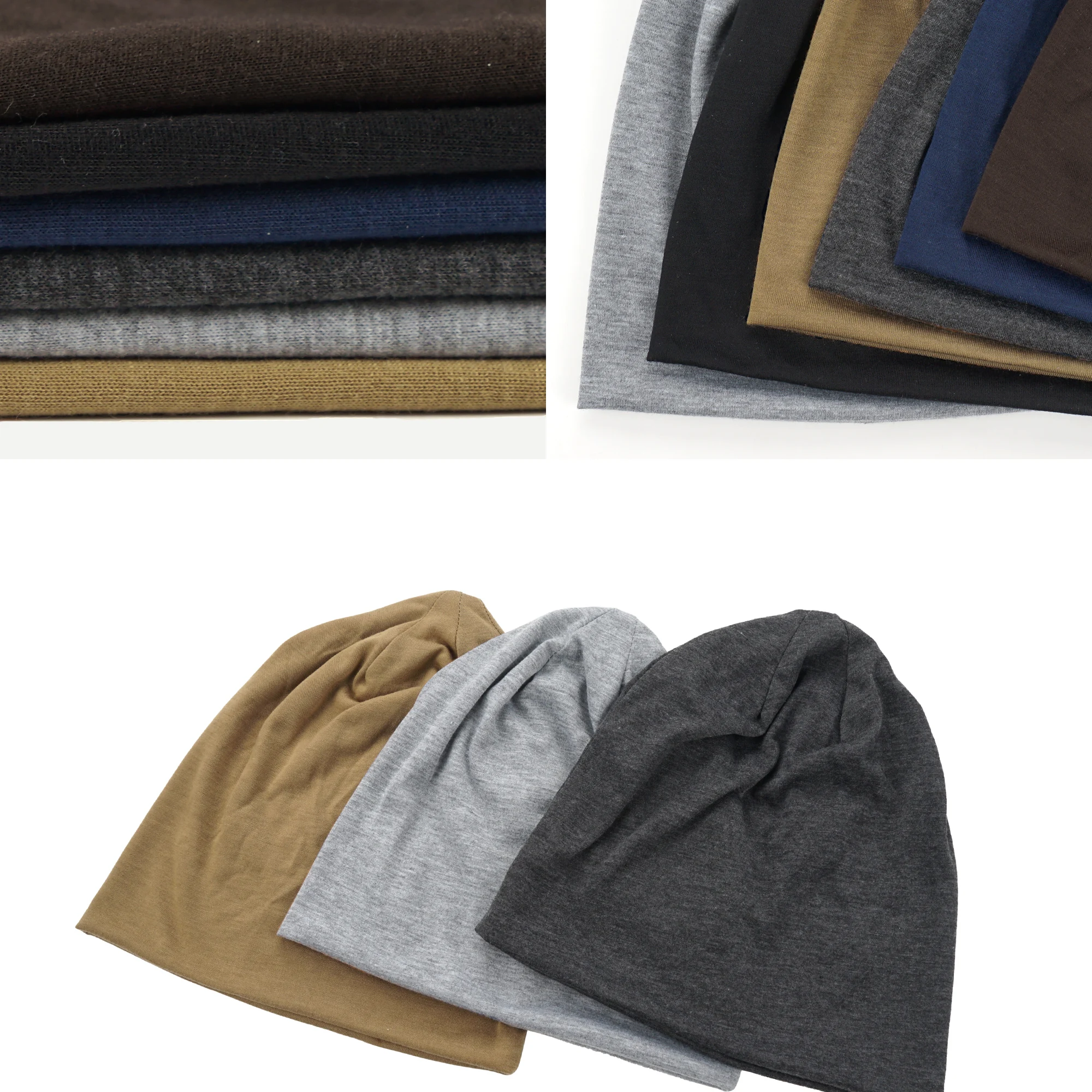 Einfarbige Unisex Slouchy Beanie – weiche, leichte, warme Wintermütze für Männer und Frauen, Hip-Hop, Laufen, Alltagskleidung – Detail 10