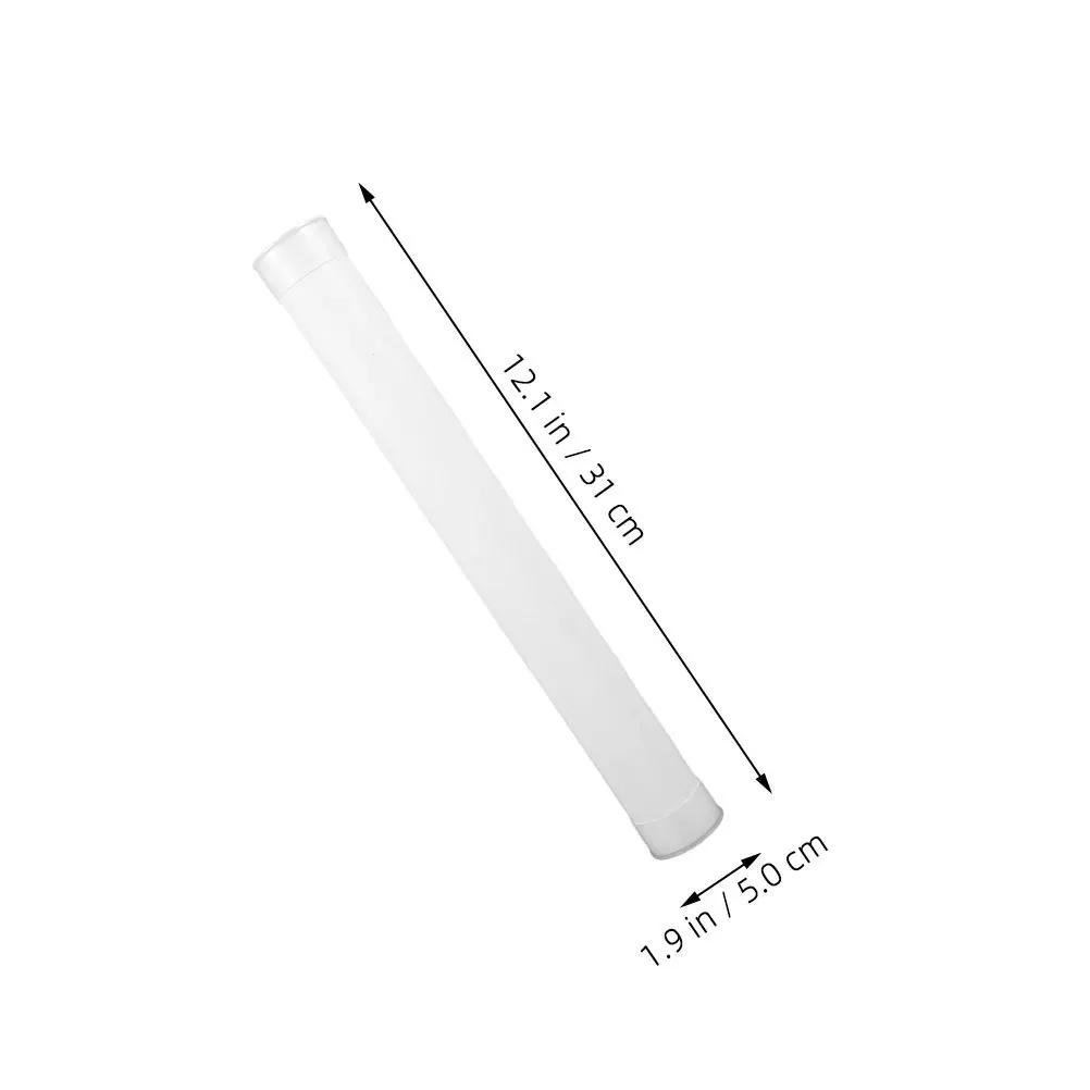 4 шт., пластиковые почтовые пробирки высокой плотности, герметичные контейнеры для хранения документов, плакатов, отпечатков, образцов, транспортировки