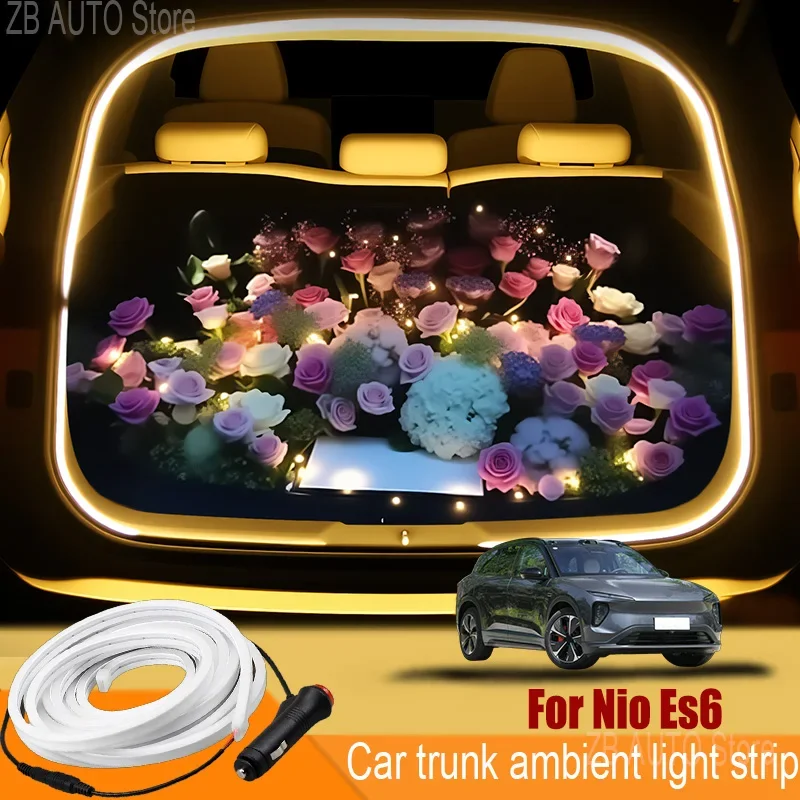 

For nio es6 Automobile trunk ambient light automatic sensing car interior lighting with accessories