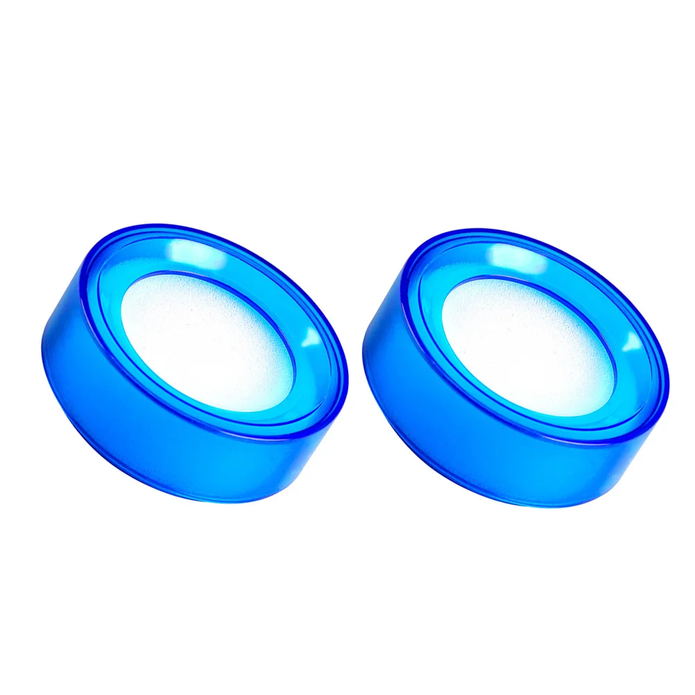 2 قطعة إسفنجة عد مستديرة للأصابع للتعامل مع مكتب بنك أمين الصندوق يستخدم Daubers للصياغة