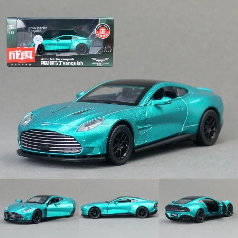

CCA Simulation1:34 Aston Vanquish Модель из сплава Игрушечный автомобиль Спортивный автомобиль Звук и свет Подарок на день рождения для мальчика Коллекция Миниатюрный Voiture