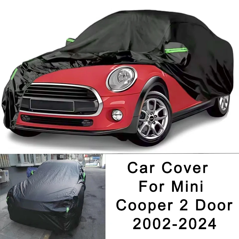 

Waterproof Full Car Covers for 2002-2024 Mini Cooper 2 Door Indoor Outdoor Custom-fit Windproof Dustproof Snowproof UV Proof