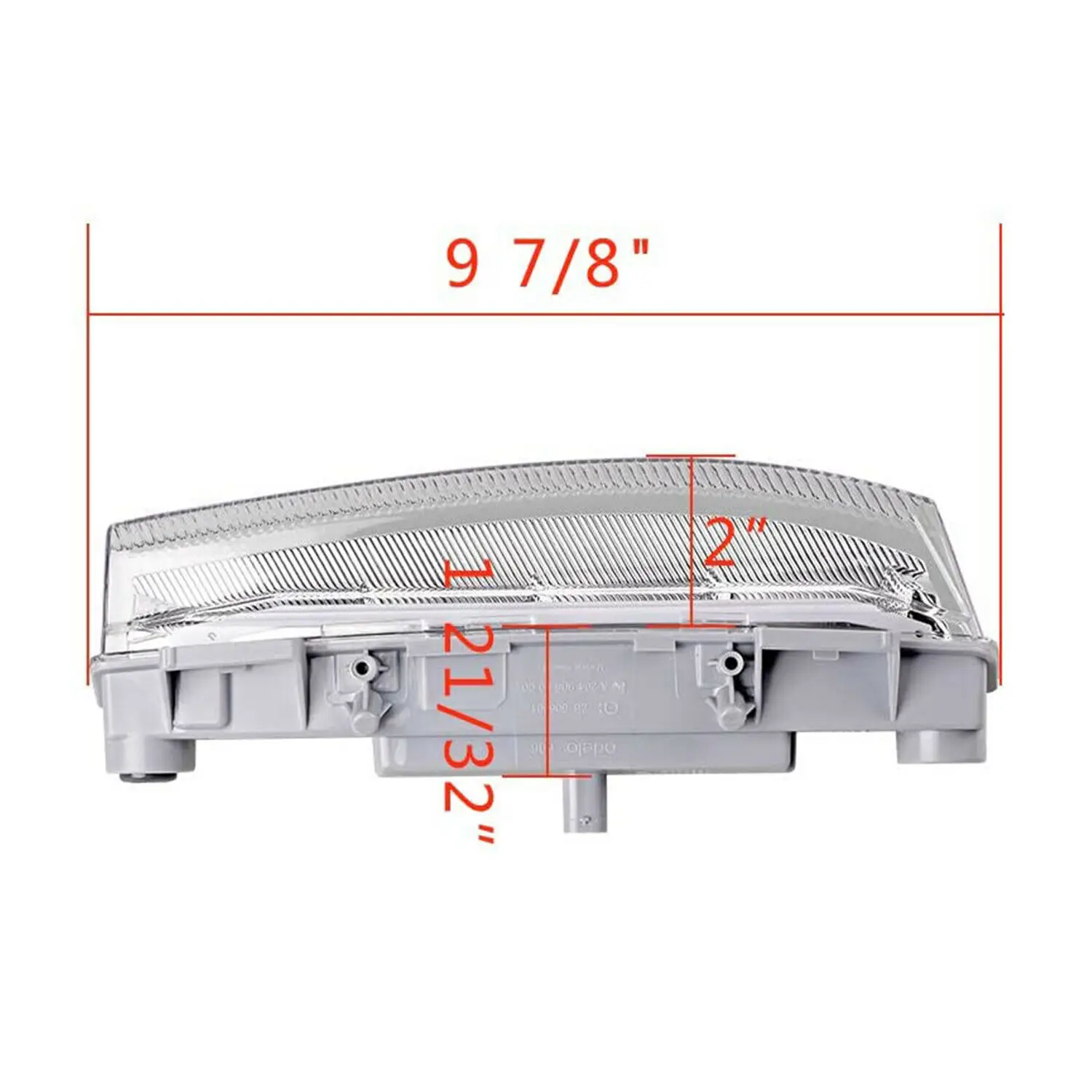Daytime Running Lights DRL Fog Lamp For Mercedes C E SLK W204 S204 C180/200 C300