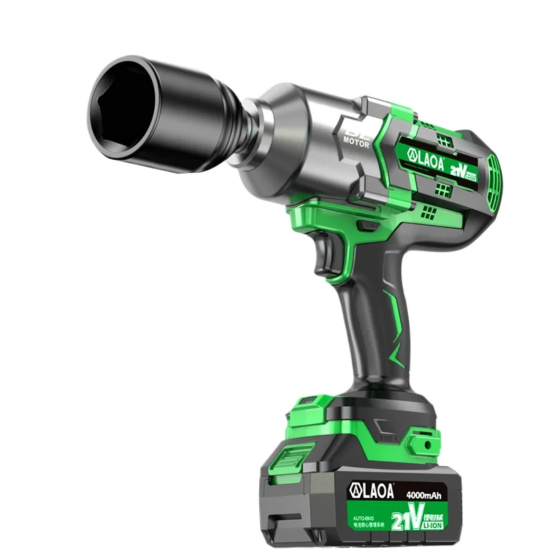 

Brushless electric wrench, high torque air cannon, lithium battery, strong impact, auto repairman, charging wrench