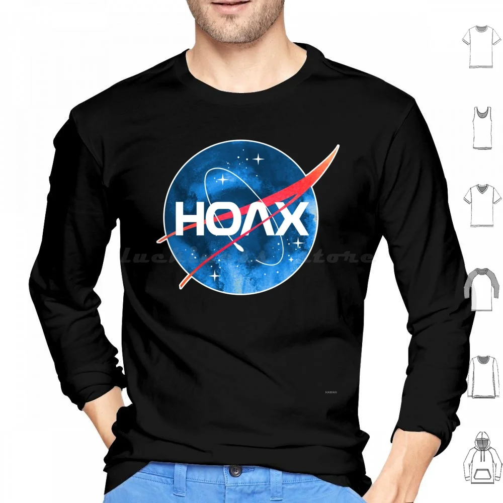 Sudadera con capucha de parodia de Hoax-Flat Earther, de algodón, manga larga, parodia de la Tierra Plana, Axel Stoll, Tierra Plana, Flat Earther, Tierra Plana