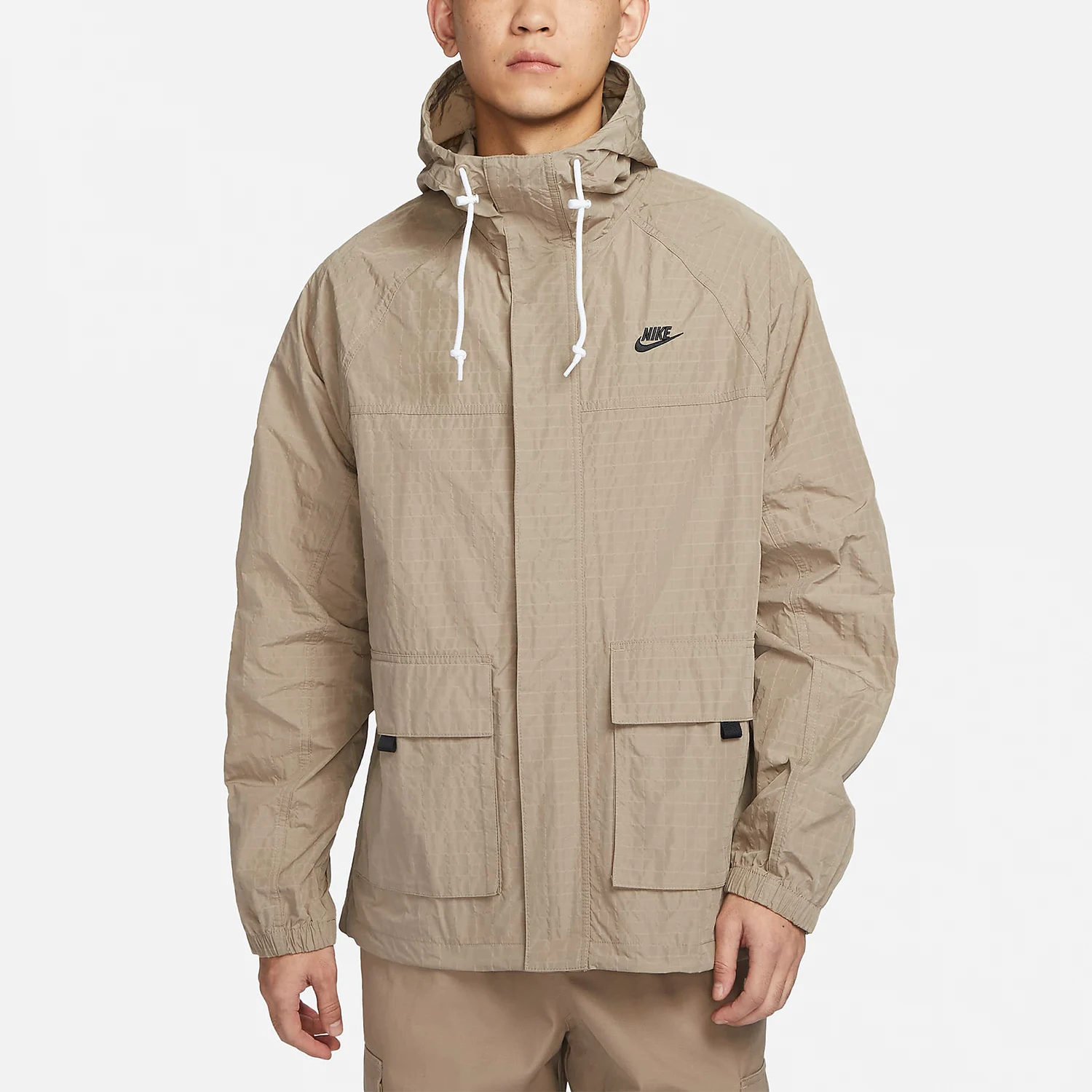 

Официальная весенняя новая мужская ветрозащитная повседневная куртка Nike с капюшоном FN3109-247
