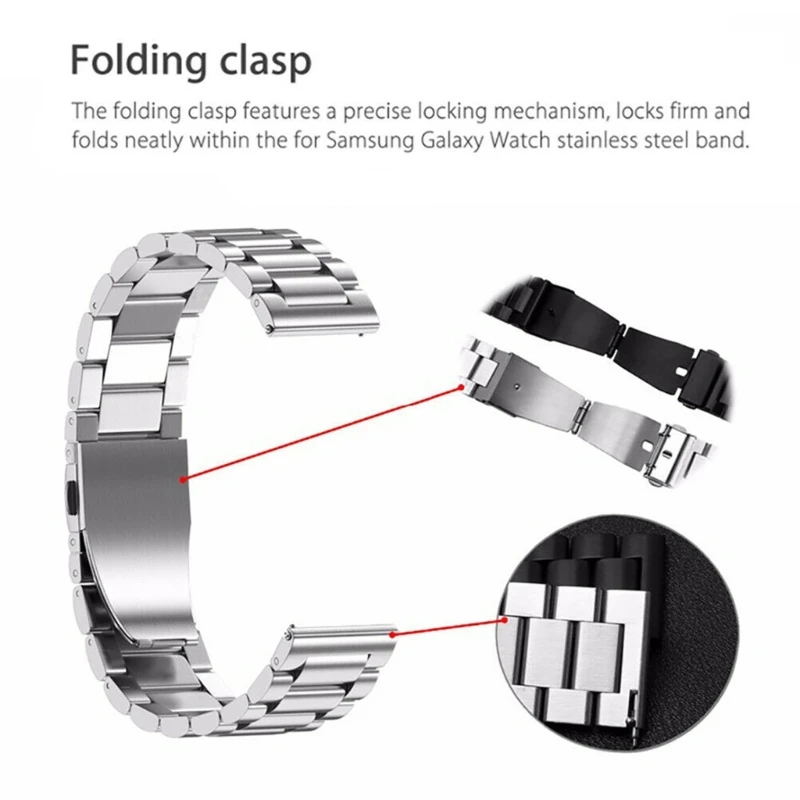 Stainless Steel metal bracelet Band For Garmin Move Trend SmartWatch Strap Wristband replacement watchband For GarminMove Trend