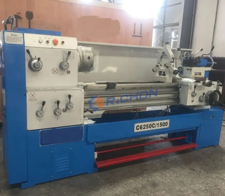 C6250C Universal Horizontal Medium Duty Lathe Manual Metal Lathe for Various Metal Turning
