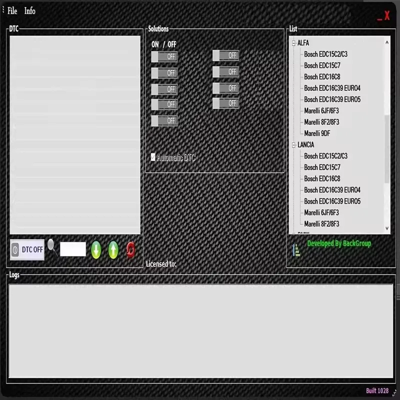 Logiciel DaVinci 1.0.28, dernière version 2025, compatible avec Windows 7/10/11, prend en charge KESS/KTAG pour outil de réparation automobile