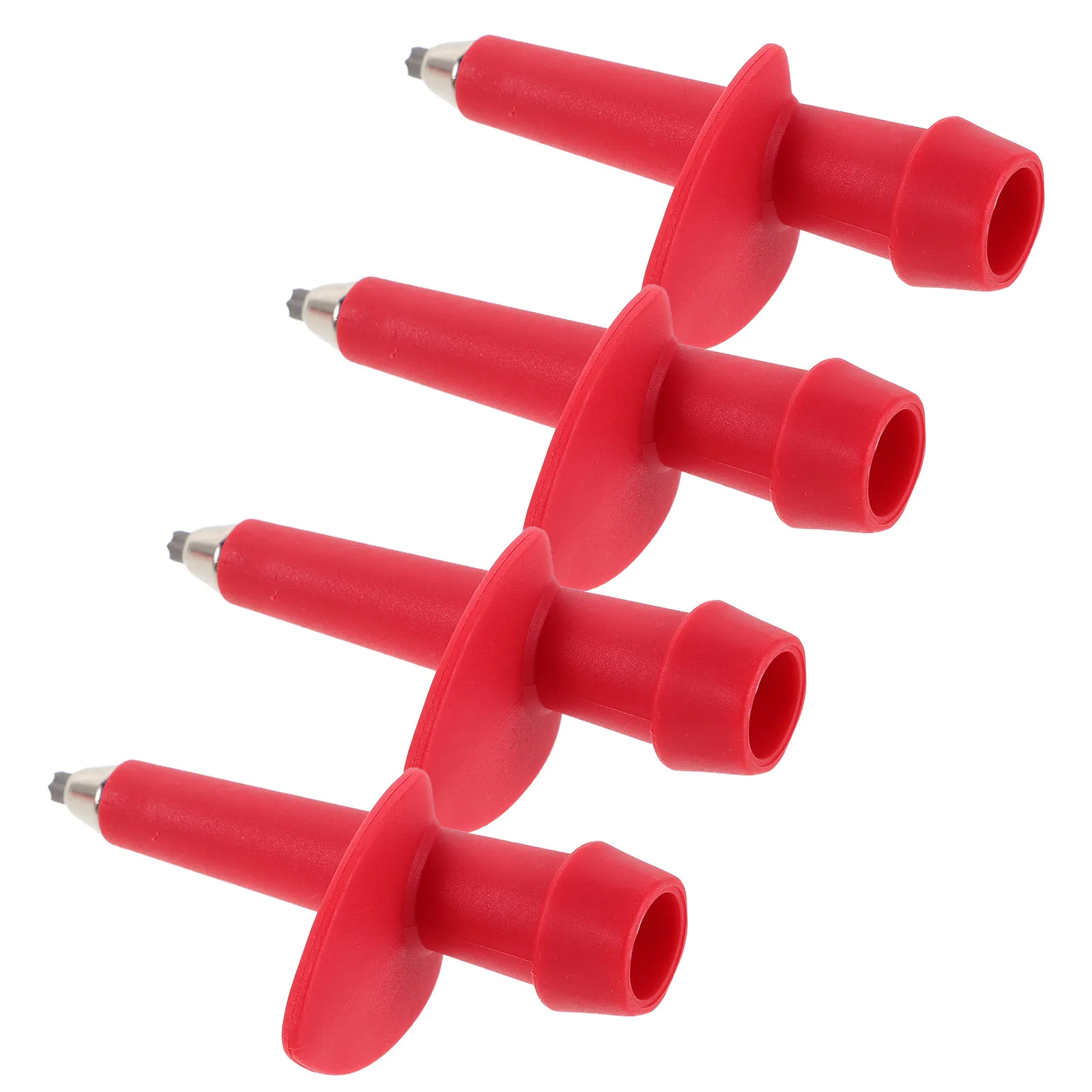 

4 PCS Trekking Pole Tip Hiking Protector Tungsten Steel Accessories for Men Travel