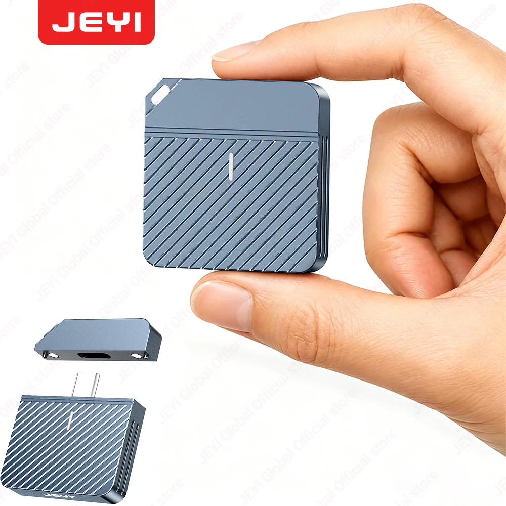 JEYI M.2 2230 NVMe SSD Enclosure USB 3.2 Gen 2 10Gbps External SSD Drive Enclosure with Magnetic Protective Cover Design TYPE-C
