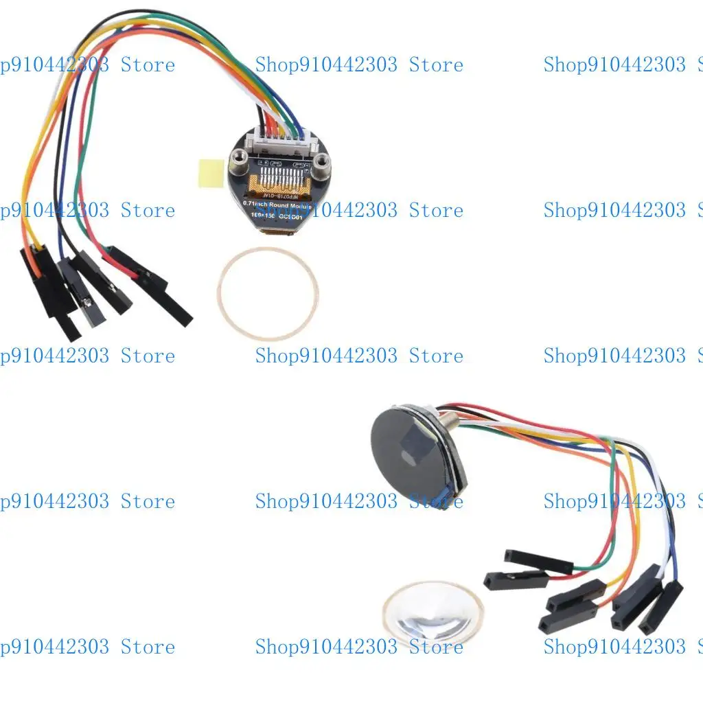 

L4MD Circular LCD Module 0.71" with SPI Port High Brightness for DIY Electronics